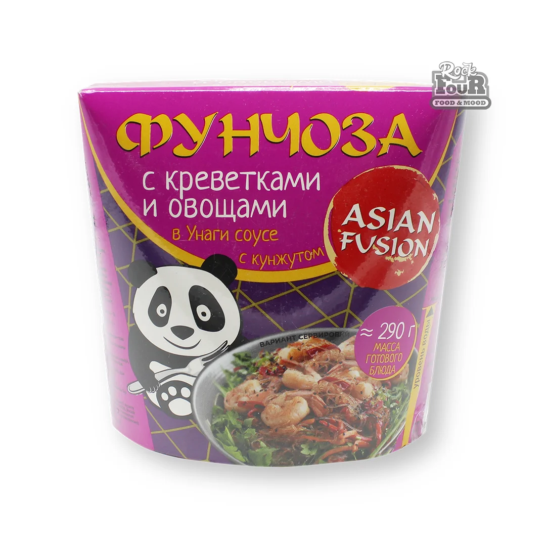 Funchose "Asian Fusion" with vegetables and shrimp 67g